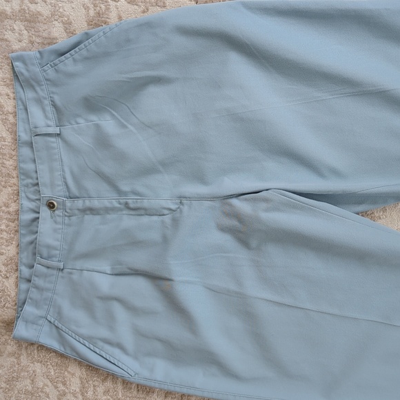 L.L. Bean Twill Trouser Pants 18P Blue - Picture 4 of 15